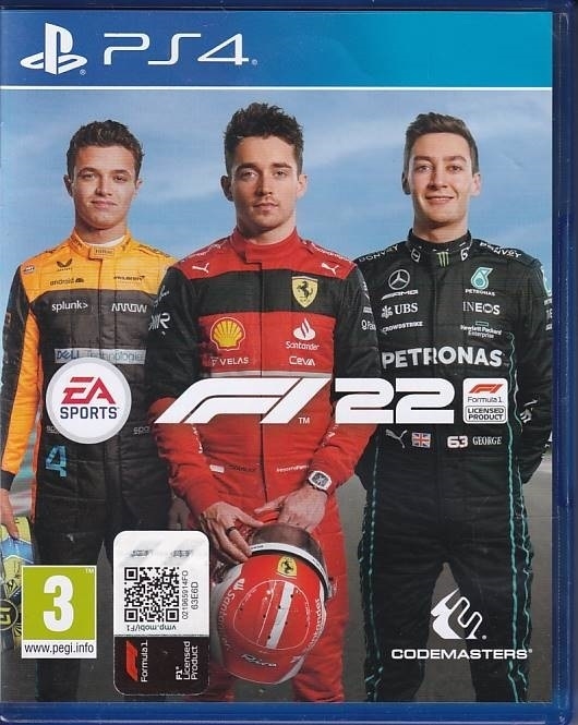 F1 22 - PS4 (B Grade) (Genbrug)