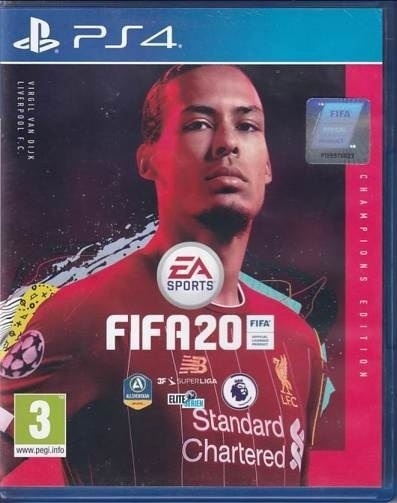 FIFA 20 Champions Edition- PS4 (A Grade) (Genbrug)