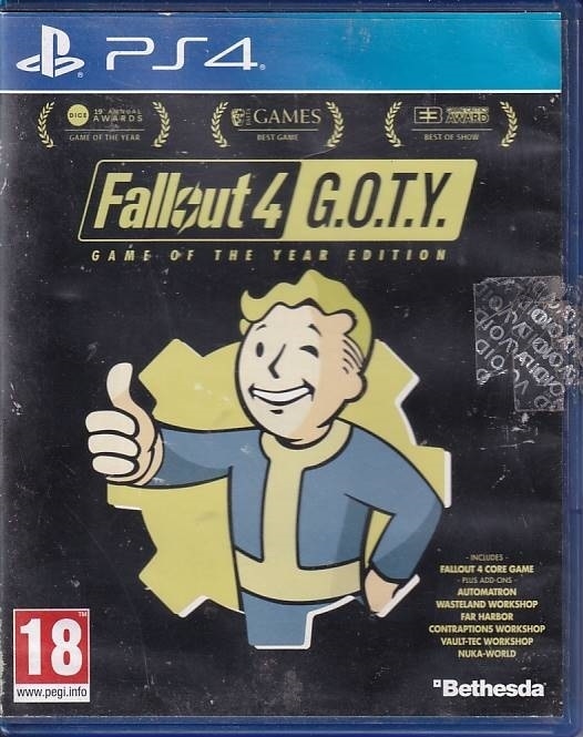 Fallout 4 GOTY - PS4 (B Grade) (Genbrug)