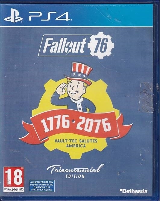 Fallout 76 Tricentennial Edition - PS4 (A Grade) (Genbrug)