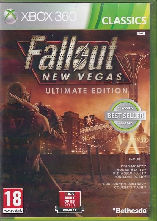 Fallout New Vegas Ultimate Edition - Classics - XBOX 360 (B Grade) (Genbrug)