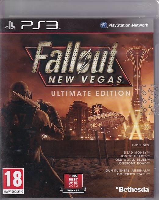 Fallout New Vegas Ultimate Edition - PS3 (B Grade) (Genbrug)