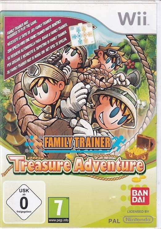 Family Trainer Treasure Adventure - Wii (B Grade) (Genbrug)