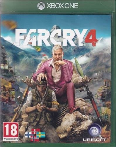 Farcry 4 - XBOX One (A Grade) (Genbrug)