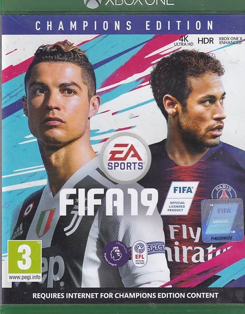 Fifa 19 Champions Edition - Xbox One Spil (B-Grade) (Genbrug)