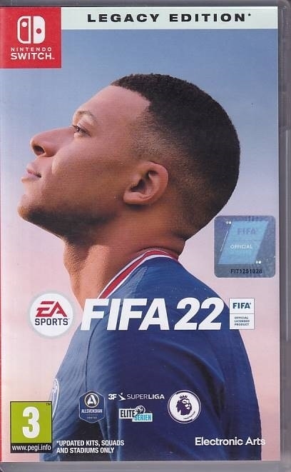 Fifa 22 Legacy Edition - Nintendo Switch spil (A Grade) (Genbrug)