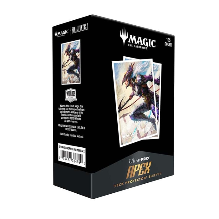 Final Fantasy - Apex Deck Protector Sleeves Premium X - UP (105 stk) - Magic the Gathering