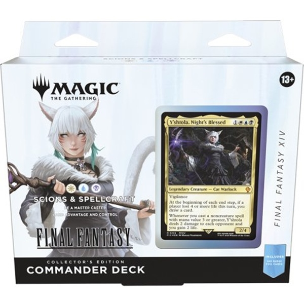Final Fantasy - Collector Commander deck - Scions & Spellcraft FF14 -  Magic the Gathering