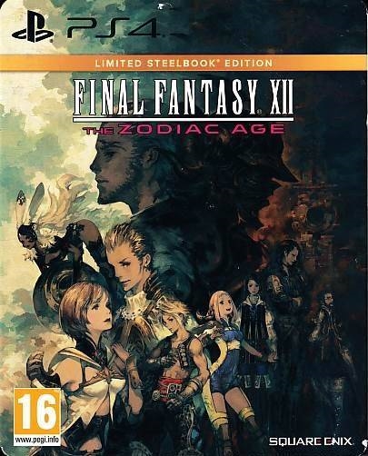 Final Fantasy XII The Zodiac Age Limited Steelbook Edition - PS4 (B Grade) (Genbrug)