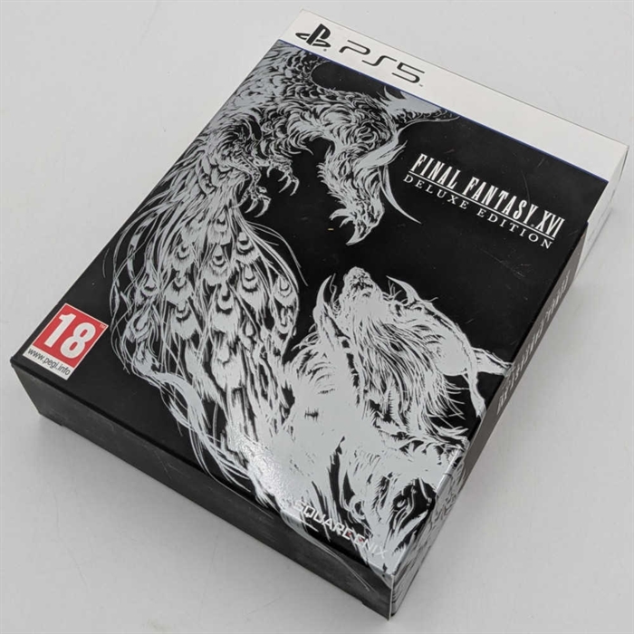 Final Fantasy XVI Deluxe Edition - Komplet i Æske - PS5 (A Grade) (Genbrug)