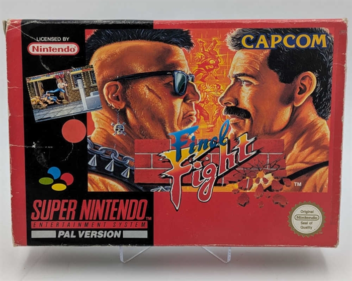 Final Fight - Original Æske - SNES - (SCN) (B Grade) (Genbrug)