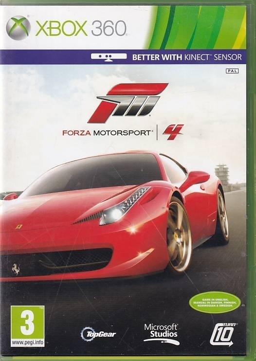 Forza Motorsport 4 - XBOX 360 (B Grade) (Genbrug)