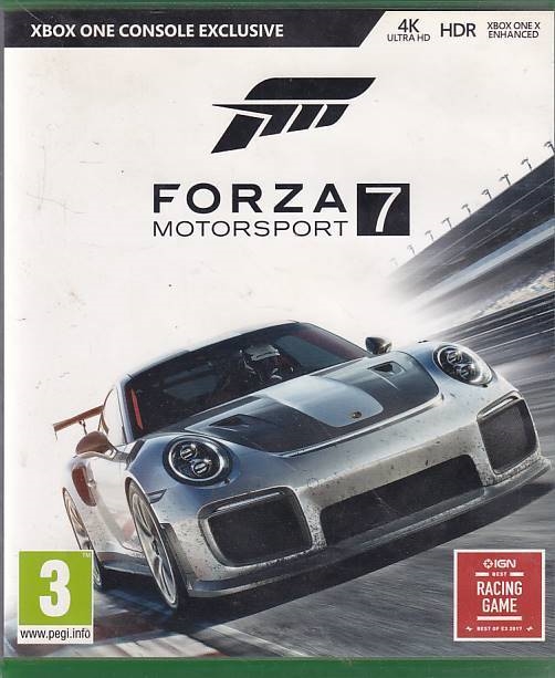 Forza Motorsport 7 - Xbox One (A-Grade) (Genbrug)