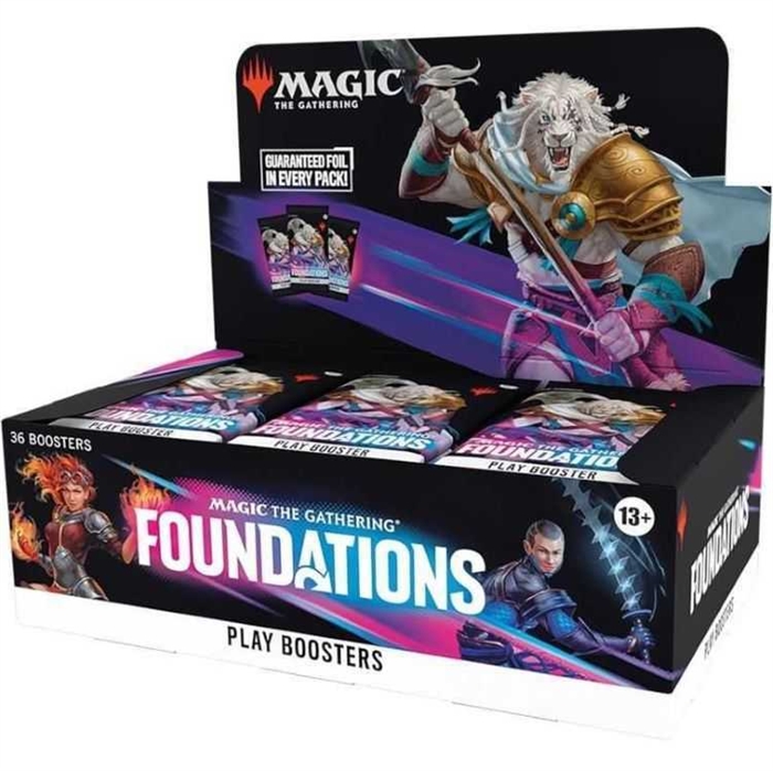 Foundations - Play booster box display (36 pakker) - Magic the Gathering