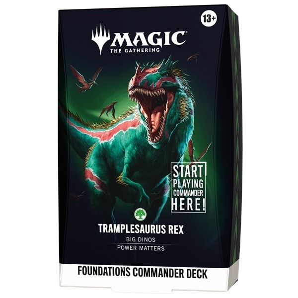 Foundations - Starter Commander Deck - Tramplesaurus Rex - Magic the Gathering