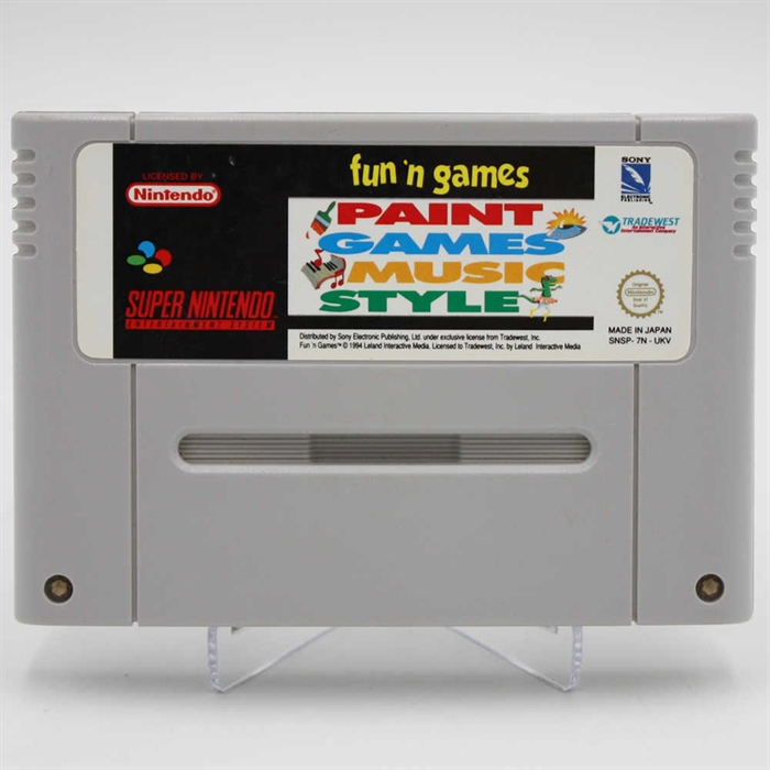 Fun \'N Games - SNES - Cartridge - (UKV) (A Grade) (Genbrug)