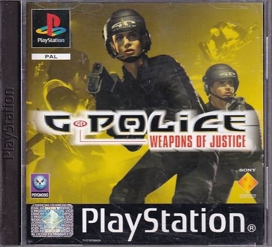 G-Police Weapons of Justice - PS1 (B Grade) (Genbrug)