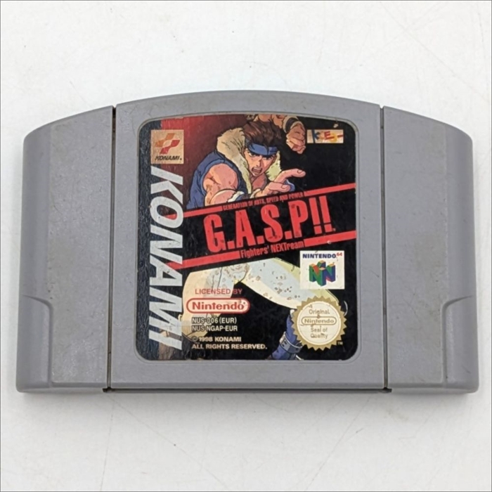 GASP - Cartridge - Nintendo 64 Spil - (EUR) (B Grade) (Genbrug)