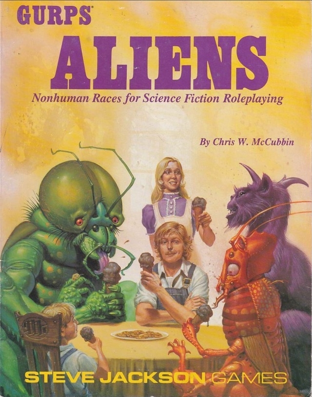 GURPS 3rd - Aliens (B Grade) (Genbrug)