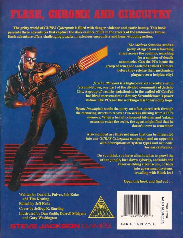 GURPS Classic: Cyberpunk Adventures