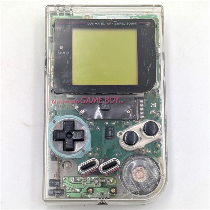 Game Boy Original - Clear - Konsol - SNR GM4332185 (B Grade) (Genbrug)