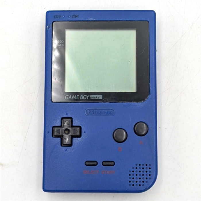 Game Boy Pocket - Konsol - Blue - SNR MH13606836 (B Grade) (Genbrug)