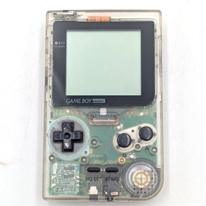 Game Boy Pocket - Konsol - Clear - SNR MH17345227 (B Grade) (Genbrug)