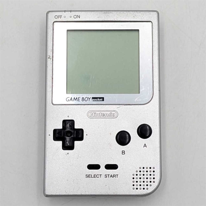 Game Boy Pocket - Konsol - Sølv - SNR MG104790043 (B Grade) (Genbrug)