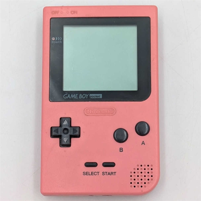 Game Boy Pocket Konsol - Pink - SNR MH16632171 (B Grade) (Genbrug)