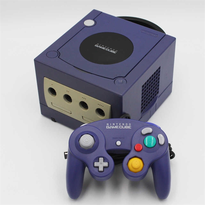 GameCube - Indigo - Konsol - SNR DE10867179 (B Grade) (Genbrug)