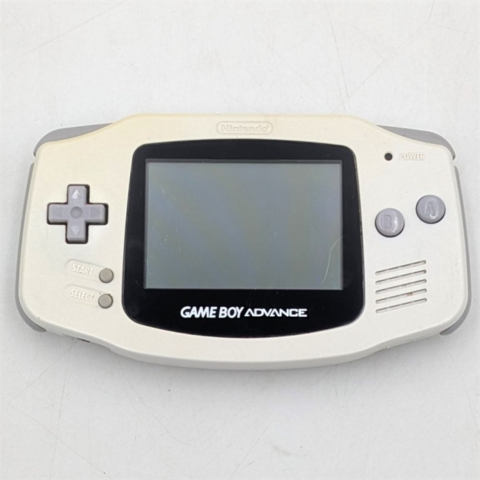 Gameboy Advance - Arctic White - Konsol - SNR AC11412154 (B Grade) (Genbrug)