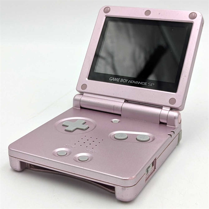 Gameboy Advance SP - Model AGS-101 - Pink - Konsol - SNR XEH50370045 (B Grade) (Genbrug)