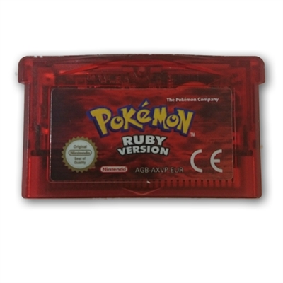 Pokemon Ruby version - Gameboy Advance (A Grade) (Genbrug)