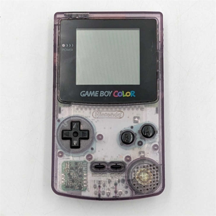 Gameboy Color - Clear Purple - Konsol - SNR CH21401664 (B Grade) (Genbrug)