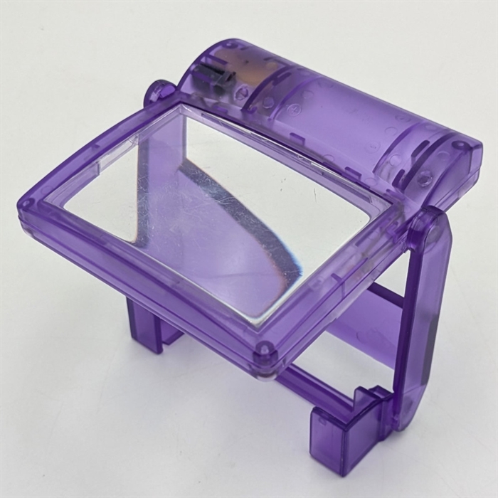 Gameboy Color - Lampe og Lup - Clear Purple (B Grade) (Genbrug)