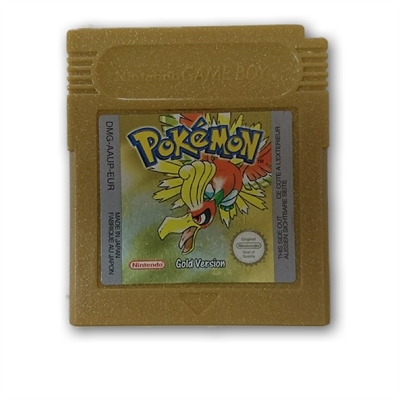 Gameboy Spil - Pokemon Gold (B Grade) (Genbrug)