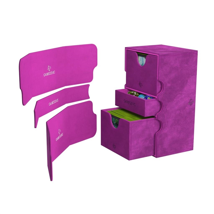Gamegenic - Stronghold 200+ XL Convertible - Lilla - Deck Box