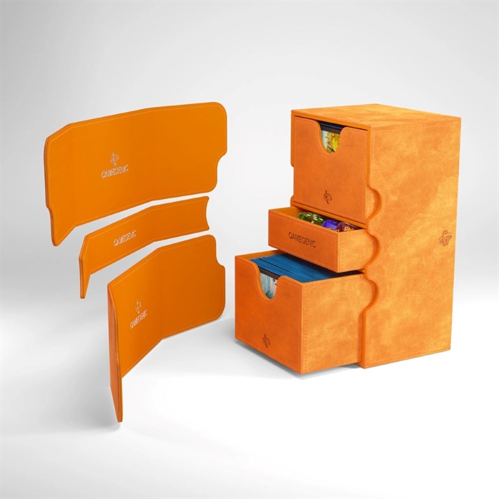 Gamegenic - Stronghold 200+ XL Convertible - Orange - Deck Box