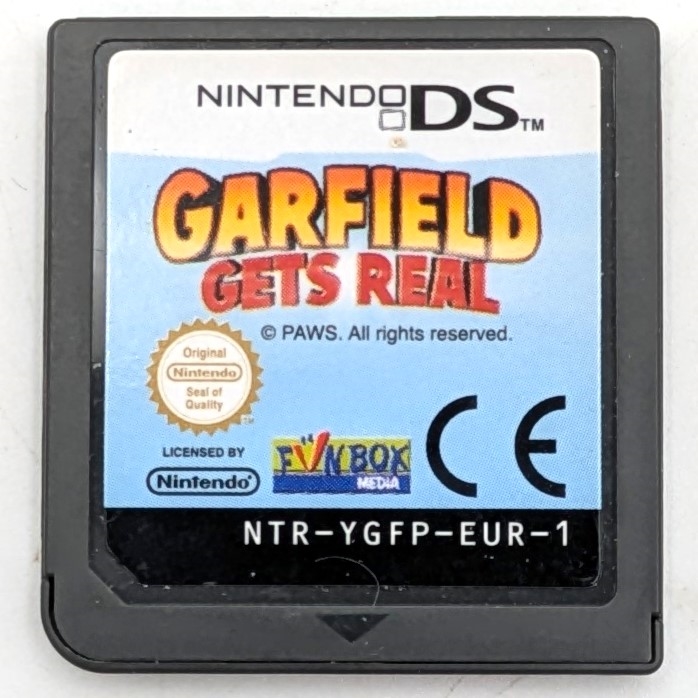 Garfield Gets Real - Cartridge - Nintendo DS (A Grade) (Genbrug)