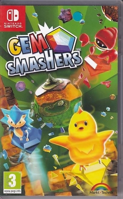 Gem Smashers - Nintendo Switch spil (A Grade) (Genbrug)