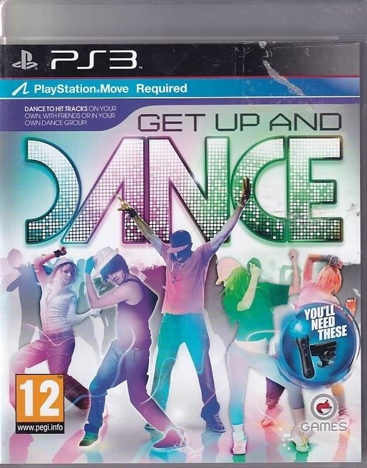 Get Up and Dance - PS3 (B Grade) (Genbrug)