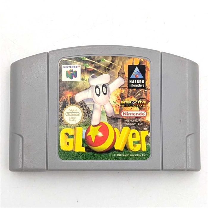 Glover - Cartridge - Nintendo 64 Spil - (EUR) (B Grade) (Genbrug)
