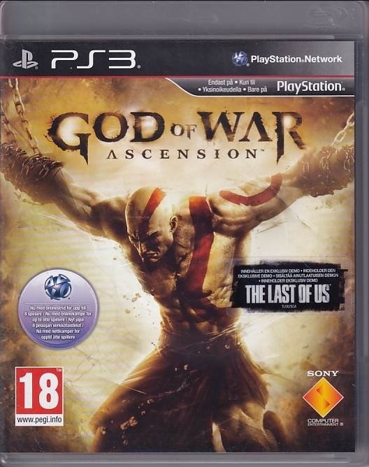 God of War Ascension - PS3 (B Grade) (Genbrug)