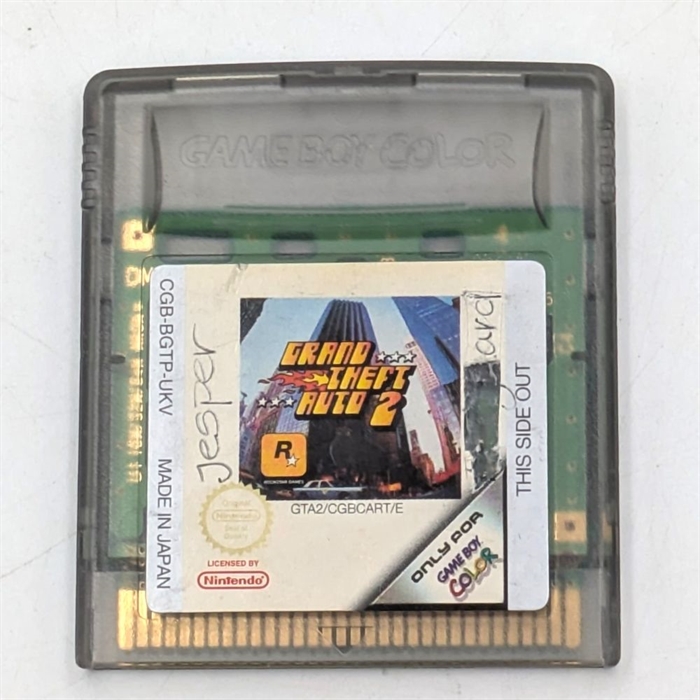 Grand Theft Auto 2 - Cartridge - GameBoy Color spil (A Grade) (Genbrug)