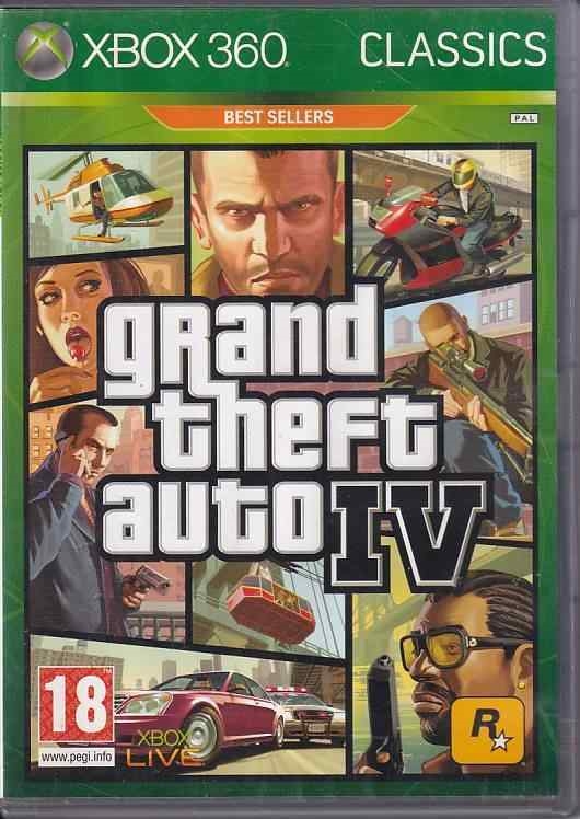 Grand Theft Auto IV - Classics - XBOX 360 (B Grade) (Genbrug)