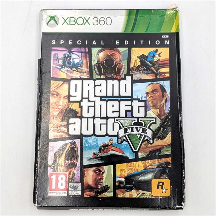 Grand Theft Auto V Special Edition - XBOX 360 - I æske (B Grade) (Genbrug)