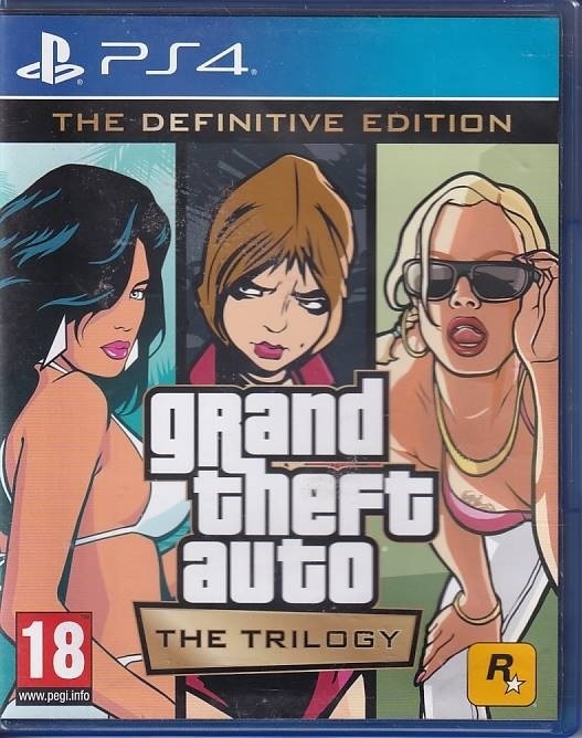 Grand Theft Auto the Trilogy the Definitive Edition - PS4 (A Grade) (Genbrug)