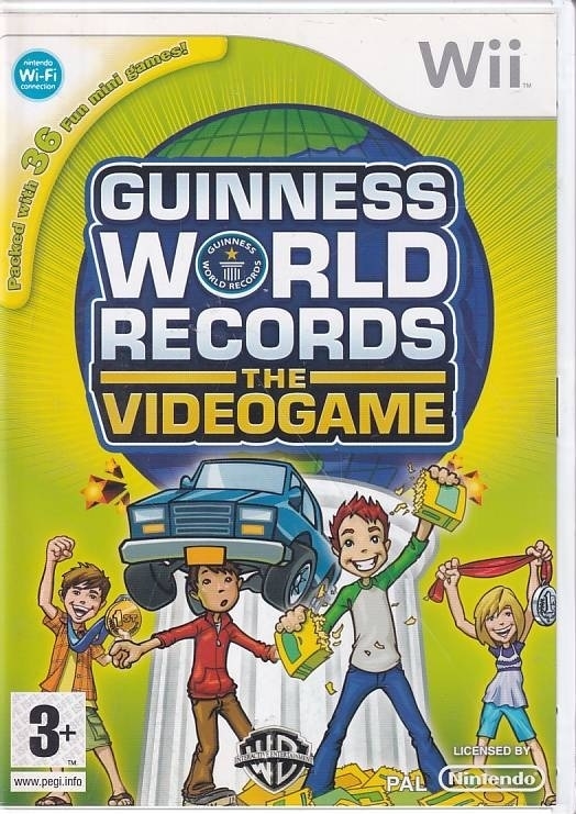 Guinness World Record The Videogame - Wii (B Grade) (Genbrug)