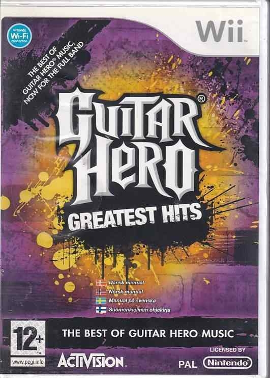 Guitar Hero Greatest Hits - Nintendo Wii (B Grade) (Genbrug)