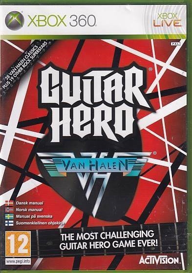 Guitar Hero Van Halen - XBOX 360 (B Grade) (Genbrug)